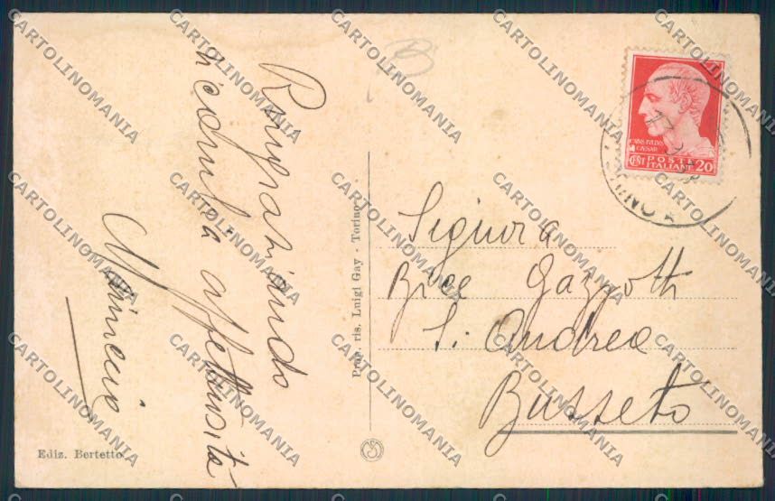 Torino Bardonecchia cartolina RB3869 – retro