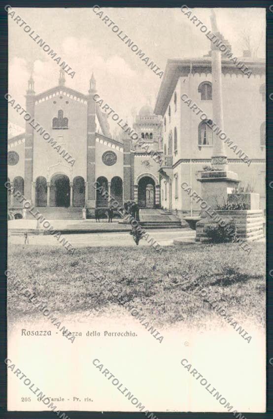 Biella Rosazza cartolina RB3887 – fronte