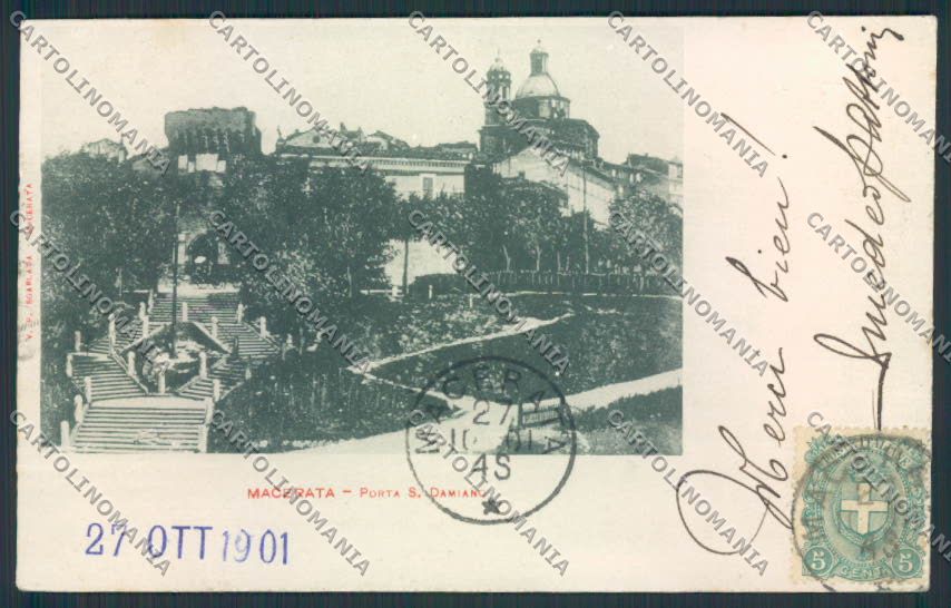 Macerata Città cartolina RB3891 – fronte