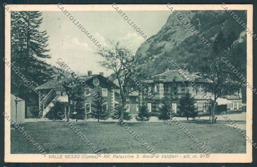 Cuneo Valle del Gesso Poste cartolina RB3895 – fronte