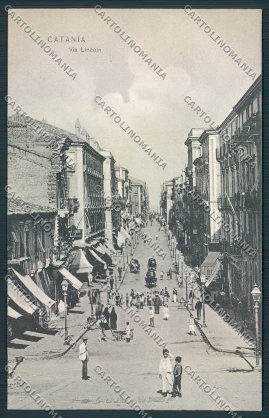 Catania Città cartolina RB3909 – fronte