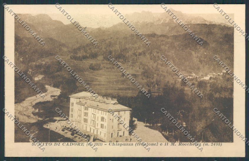 Belluno San Vito Cadore Chippuzza cartolina RB3922 – fronte