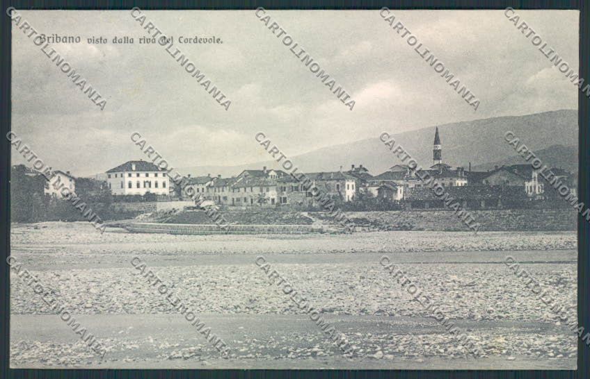 Belluno Bribano cartolina RB3923 – fronte