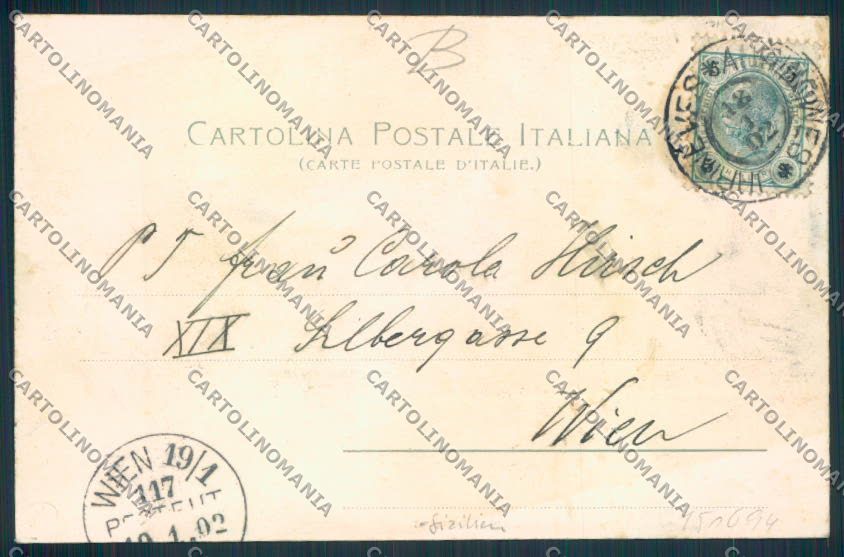 Siracusa Città cartolina RB3928 – retro