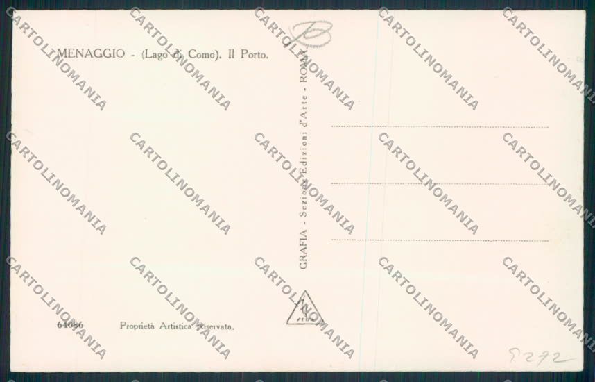 Como Menaggio Foto cartolina RB3937 – retro