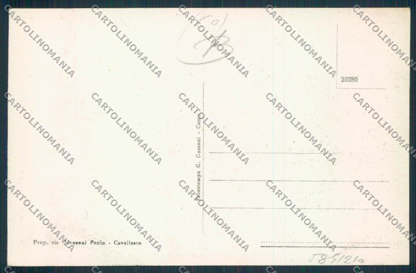 Como Cavallasca cartolina RB3947 – retro