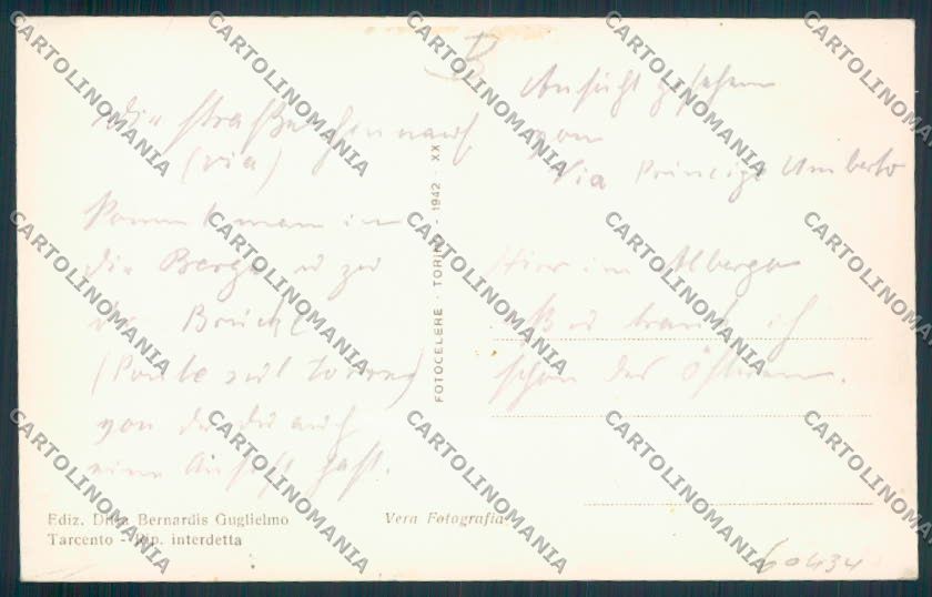 Udine Tarcento Foto cartolina RB3954 – retro