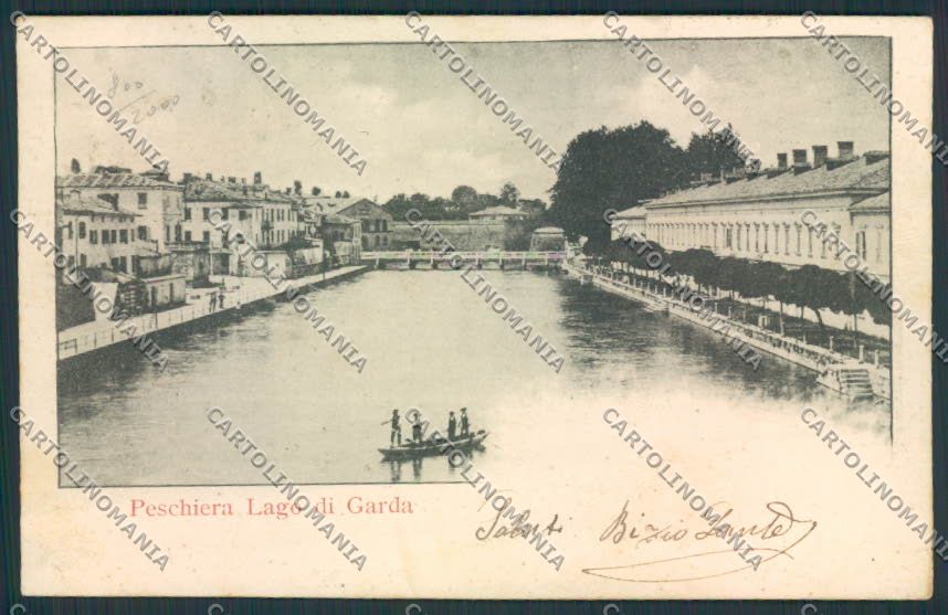 Verona Peschiera cartolina RB3962 – fronte