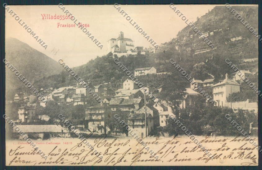 Verbania Villadossola Noga cartolina RB3963 – fronte
