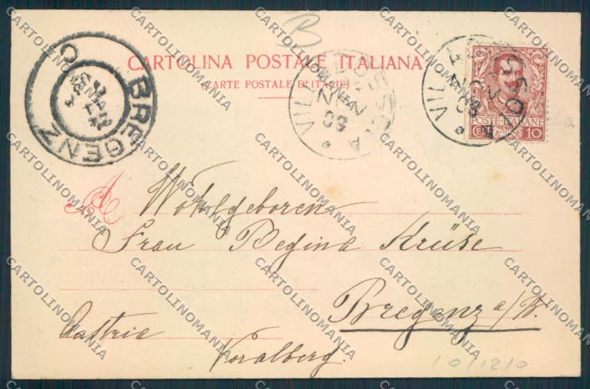 Verbania Villadossola Noga cartolina RB3963 – retro