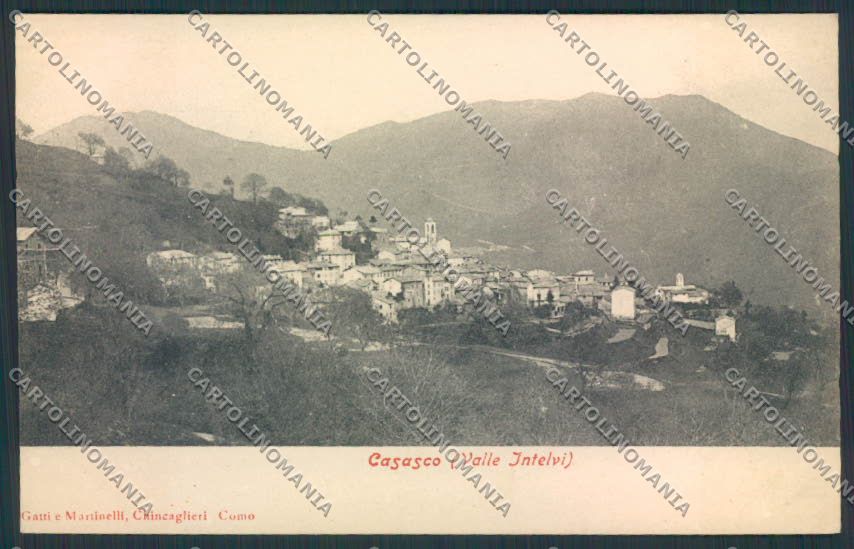 Como Casasco cartolina RB3970 – fronte