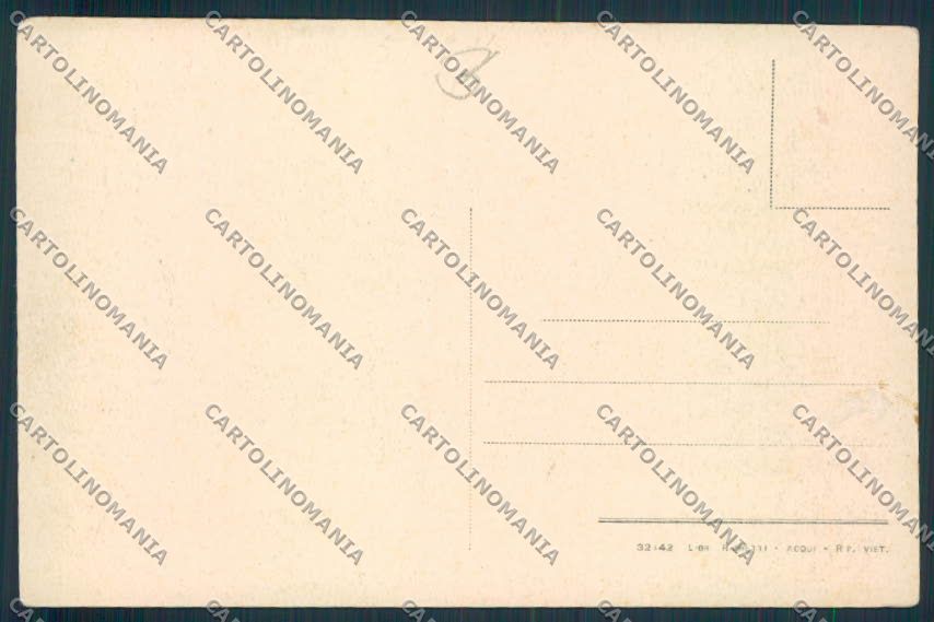 Alessandria Ponzone ABRASA cartolina RB3989 – retro
