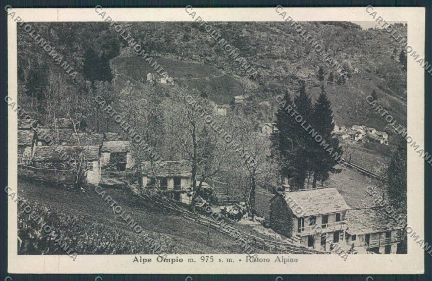 Verbania Alpe Ompio cartolina RB4012 – fronte
