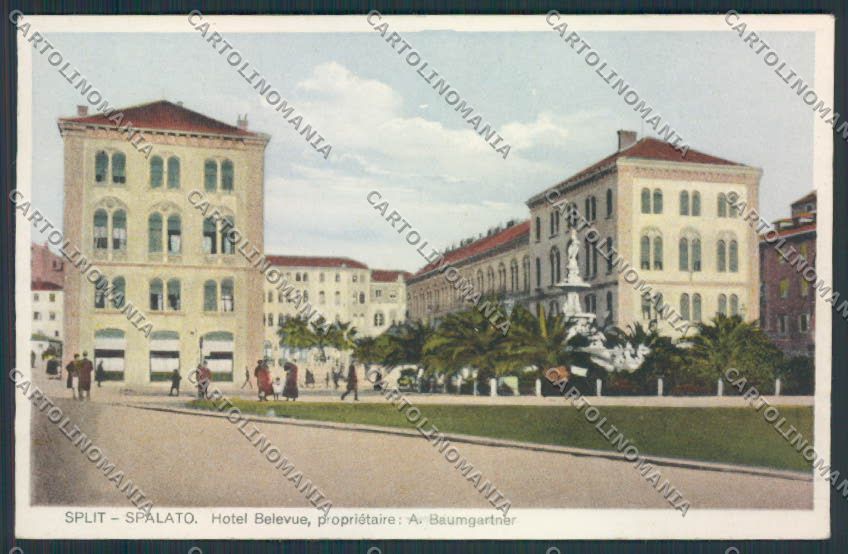 Croazia Croatia Split Spalato cartolina RB4058 – fronte
