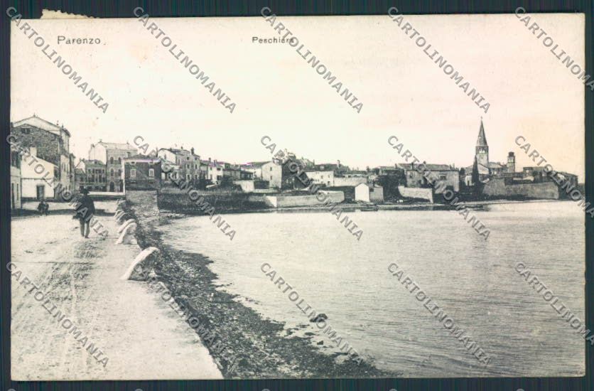 Croazia Croatia Parenzo cartolina RB4122 – fronte