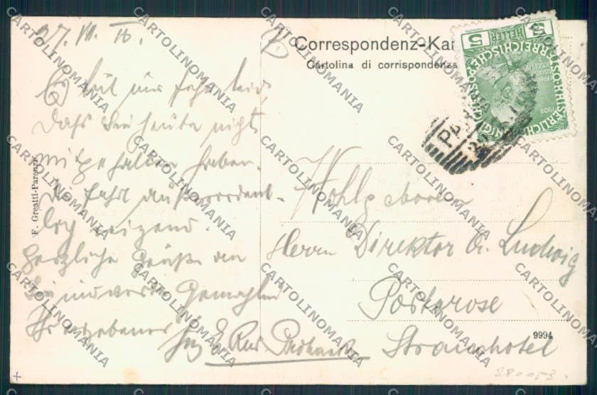 Croazia Croatia Parenzo cartolina RB4122 – retro