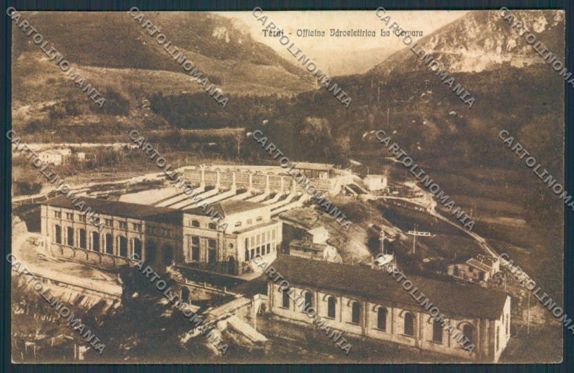 Terni Città PIEGHINE cartolina RB4130 – fronte