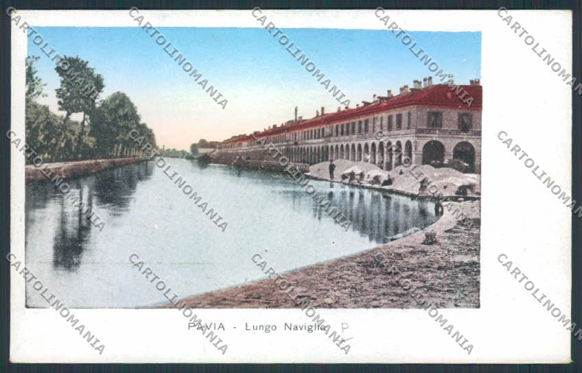Pavia Città Naviglio cartolina RB4146 – fronte