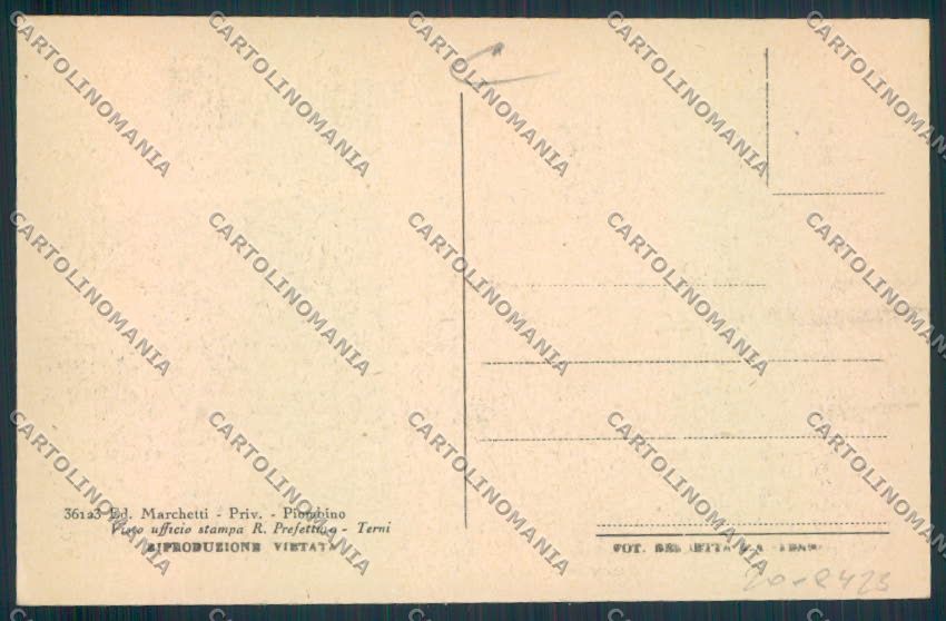 Livorno Piombino Cinema cartolina RB4149 – retro