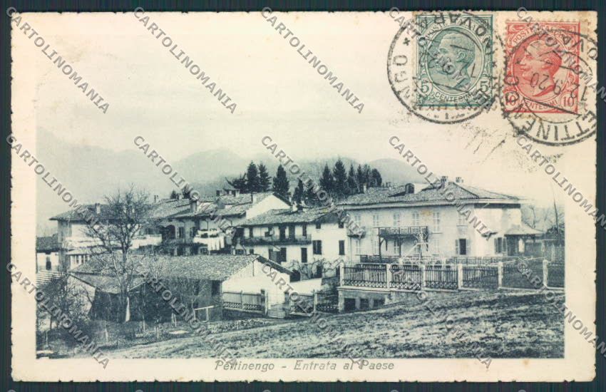 Biella Pettinengo cartolina RB4150 – fronte