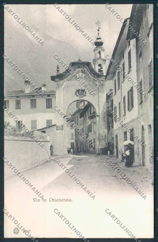 Sondrio Chiavenna cartolina RB4177 – fronte