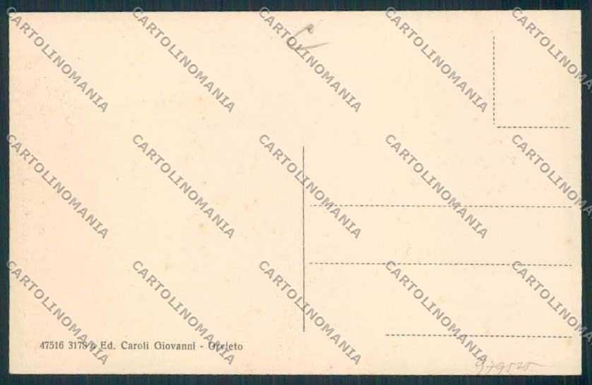 Terni Orvieto cartolina RB4195 – retro