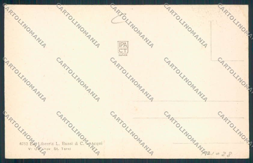 Alessandria Acqui cartolina RB4204 – retro