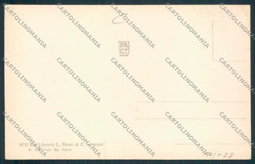 Alessandria Acqui cartolina RB4204 – retro