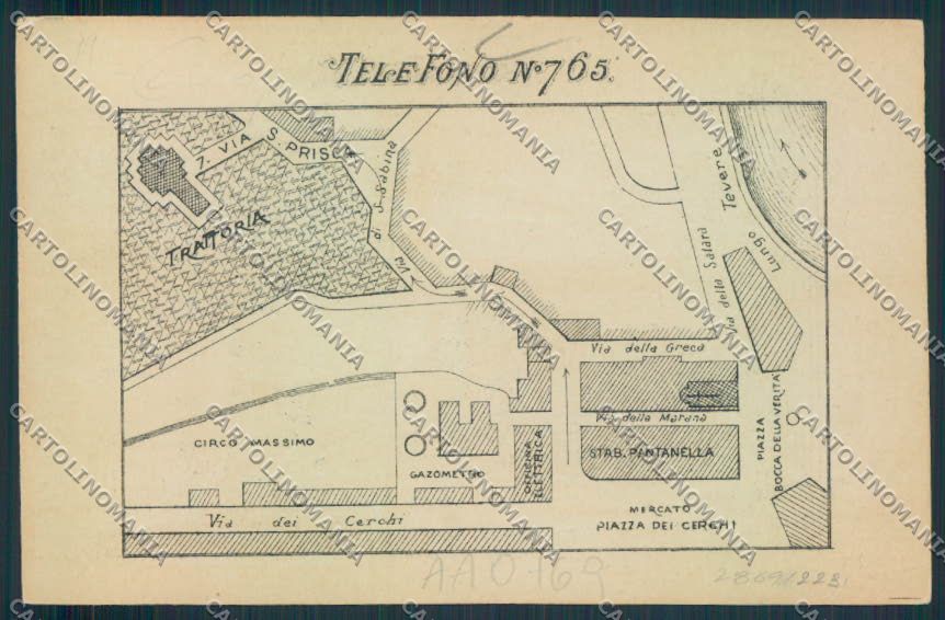 Roma Città cartolina RB4219 – retro