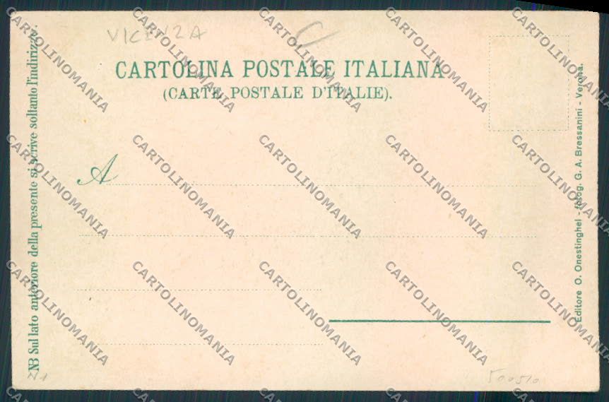 Vicenza Staro cartolina RB4223 – retro