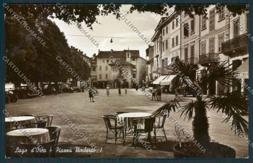 Novara Lago d'Orta Foto cartolina RB4233 – fronte