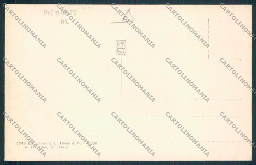 Alessandria Acqui cartolina RB4273 – retro