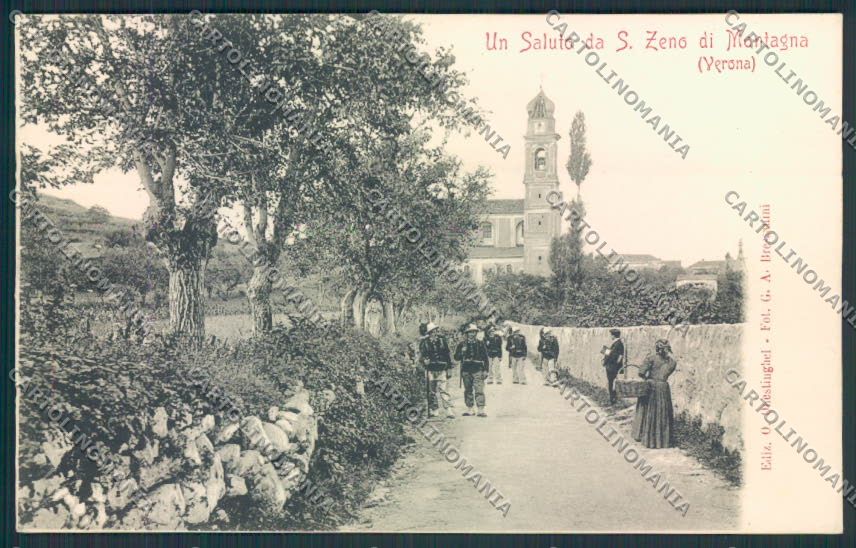 Verona San Zeno di Montagna cartolina RB4276 – fronte