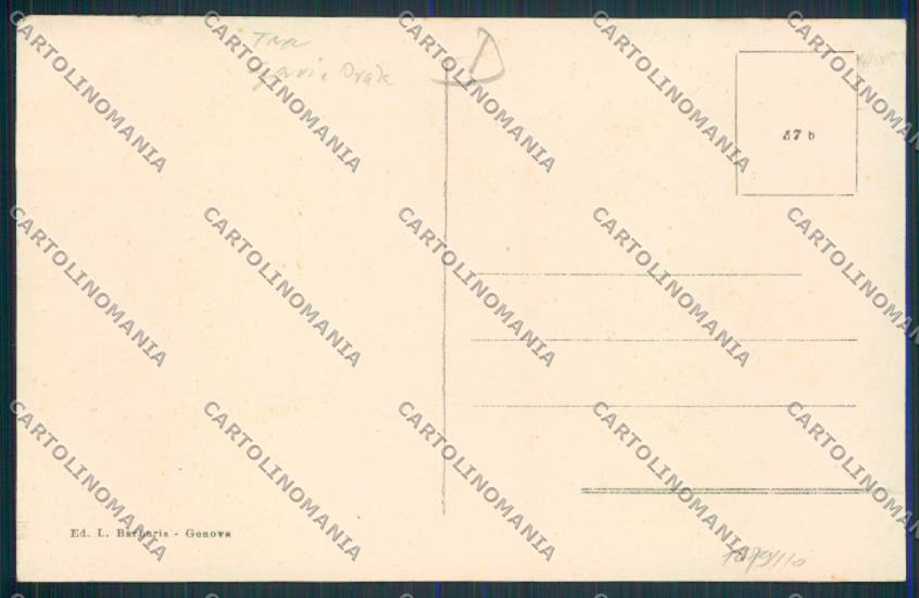 Alessandria Castelletto d'Orba cartolina RB4277 – retro