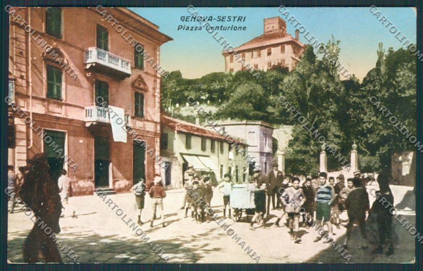 Genova Sestri PIEGHINA cartolina RB4279 – fronte