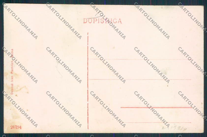 Croazia Croatia Baska cartolina RB4297 – retro