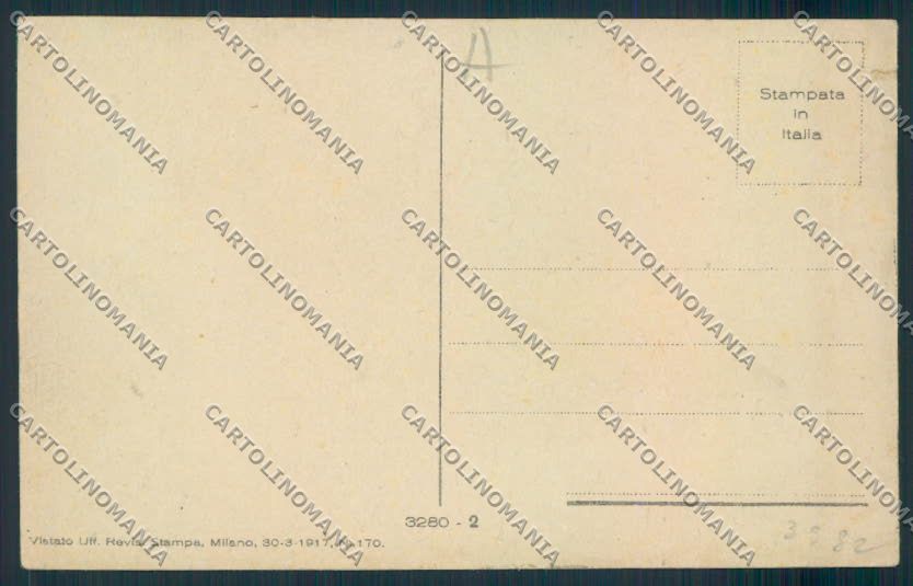 Puccini Tosca cartolina RB4357 – retro