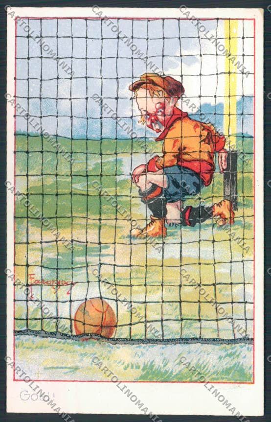 Sport Calcio Faroppa postcard cartolina RB4365 – fronte