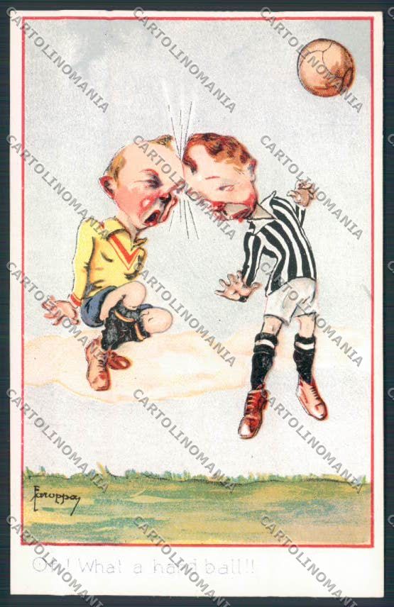 Sport Calcio Faroppa postcard cartolina RB4366 – fronte