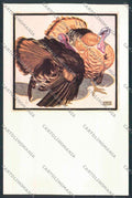 Art Deco Bresslern Tacchino postcard cartolina RB4383 – fronte