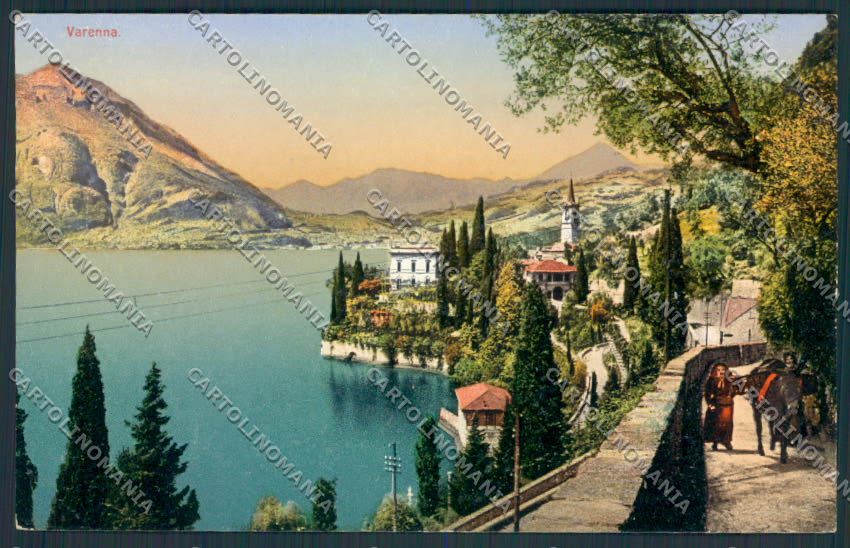 Lecco Varenna cartolina RB4403 – fronte