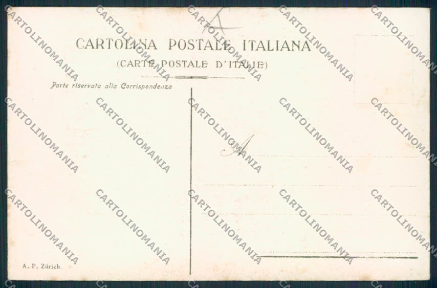 Genova città Mazzini cartolina RB4404 – retro