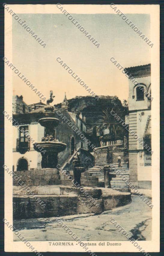 Messina Taormina cartolina RB4405 – fronte