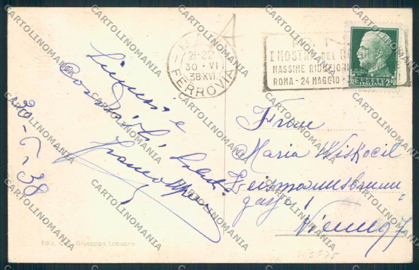 Bari città cartolina RB4416 – retro
