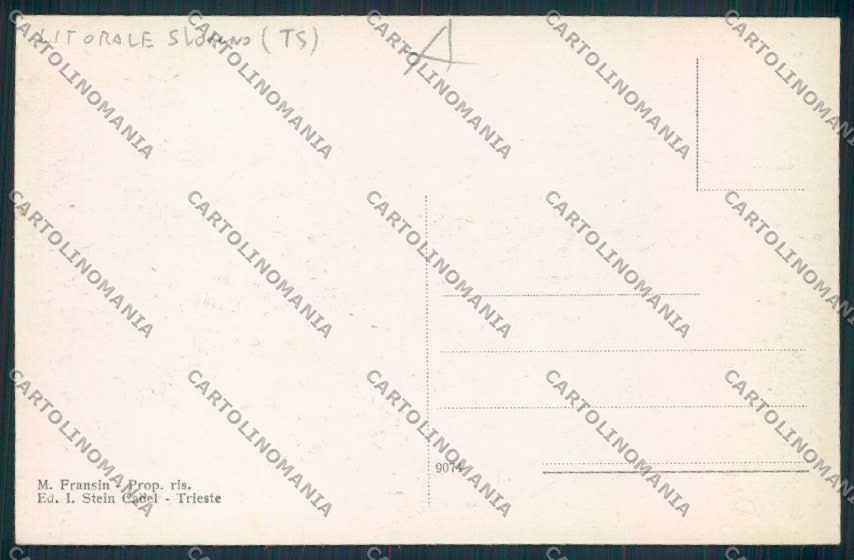Trieste Muggia cartolina RB4422 – retro