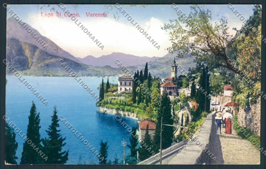 Lecco Varenna cartolina RB4424 – fronte