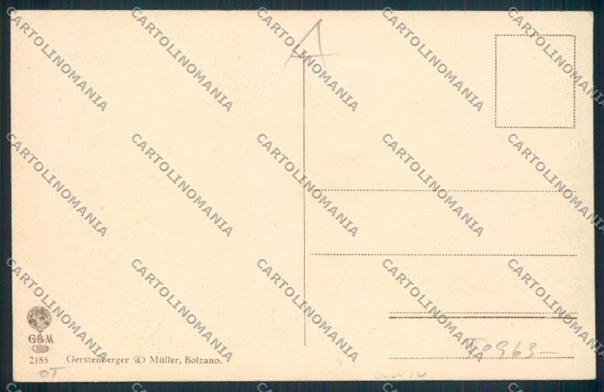 Bolzano Merano Tirolo cartolina RB4430 – retro