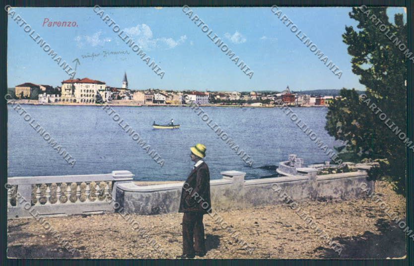 Croazia Croatia Parenzo cartolina RB4462 – fronte
