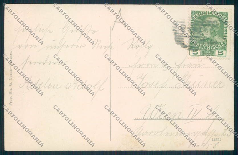 Croazia Croatia Parenzo cartolina RB4462 – retro