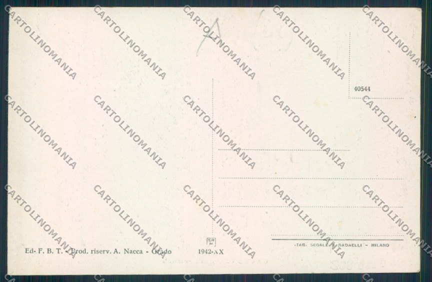 Gorizia Grado cartolina RB4468 – retro